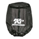 Drycharger Air Filter Wrap Round Tapered Black <br> Universal Fit