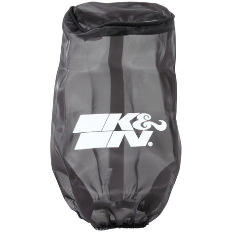 Filter Wrap Drycharger Oval Tapered Black <br> Universal Fit
