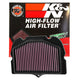 High-Flow Replacement Air Filter <br> Please check the compatibility chart for details