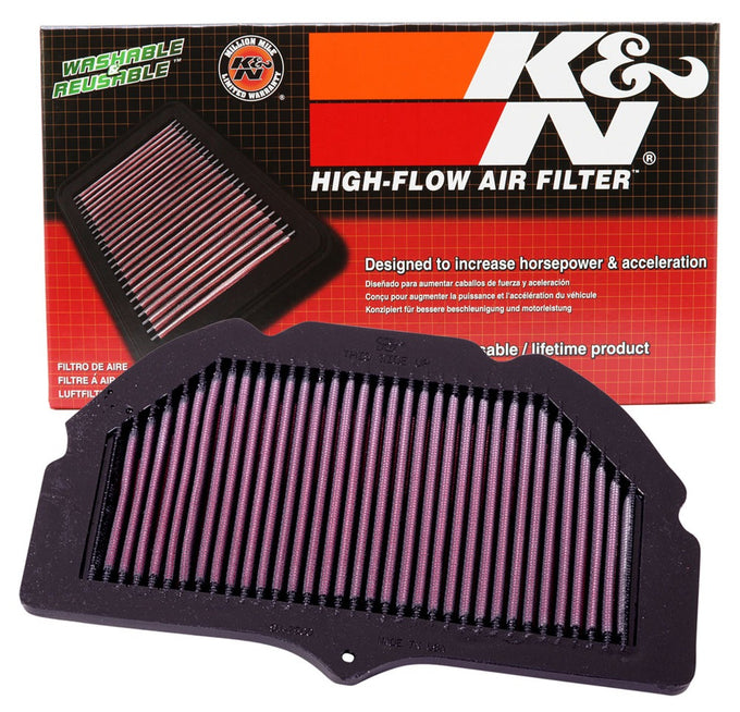 High-Flow Replacement Air Filter <br> 01-04 Suzuki GSX-R1000, 01-03 GSX-R600, 00-03 GSX-R750