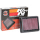 High-Flow Replacement Air Filter <br> 16-20 Triumph Thruxton 1200 RS TFC