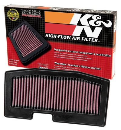 High-Flow Replacement Air Filter <br> 13-14,2016 Triumph Daytona 675, 2013 Street Triple R
