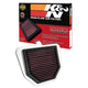 High-Flow Replacement Air Filter <br> 06-15 Yamaha FZS1000 FZ1 FZ8