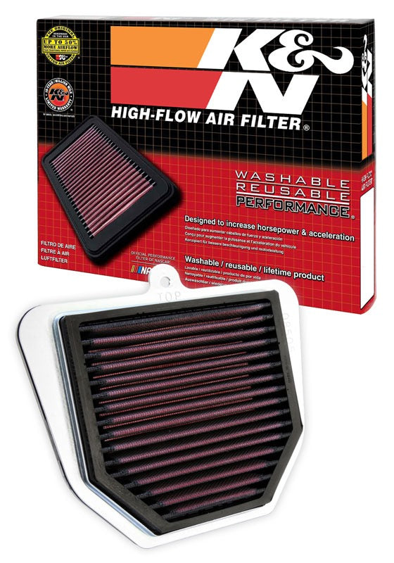 High-Flow Replacement Air Filter <br> 06-15 Yamaha FZS1000 FZ1 FZ8