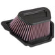 High-Flow Replacement Air Filter <br> 15-19 Yamaha YZF-R1 YZF-R1M, 16-18 YZF-R1S, 18-21 MT-10