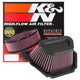 High-Flow Replacement Air Filter <br> 15-19 Yamaha YZF-R1 YZF-R1M, 16-18 YZF-R1S, 18-21 MT-10