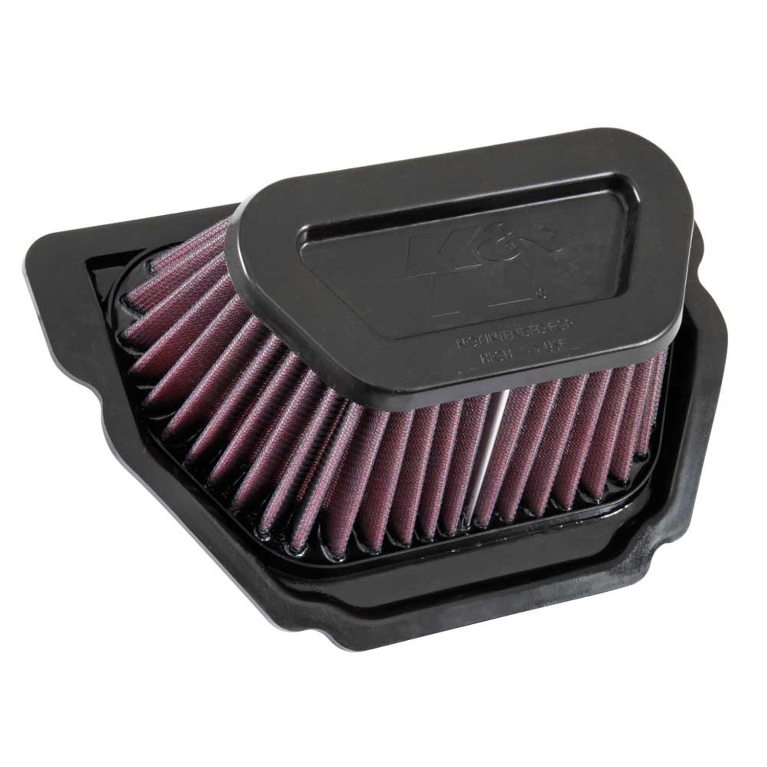 High-Flow Replacement Air Filter <br> 15-19 Yamaha YZF-R1 YZF-R1M, 16-18 YZF-R1S, 18-21 MT-10
