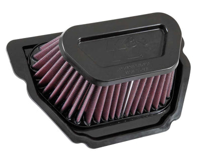 High-Flow Replacement Air Filter <br> 15-19 Yamaha YZF-R1 YZF-R1M, 16-18 YZF-R1S, 18-21 MT-10