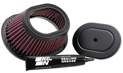 High-Flow Replacement Air Filter <br> 04-13 Yamaha YFM125 Grizzly YFM125 Raptor