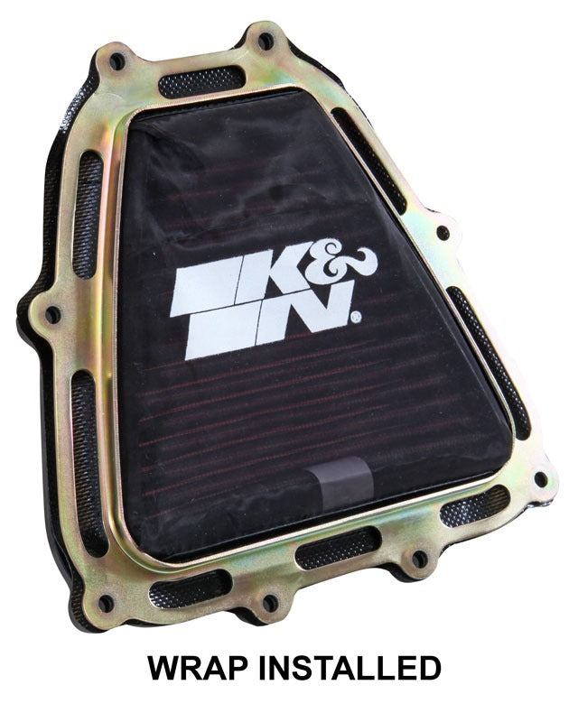 Drycharger Wrap Air Filter Wrap Black <br> Universal Fit