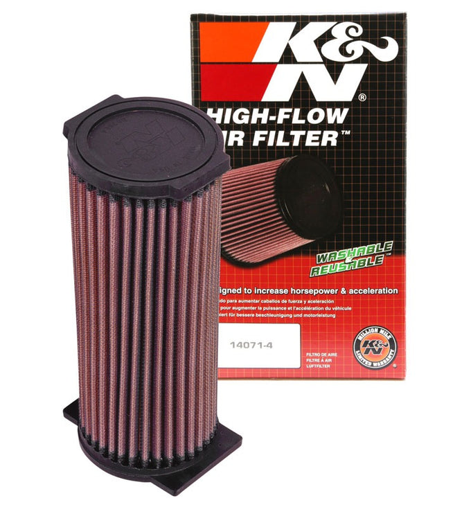 High-Flow Replacement Air Filter <br> 04-13 Yamaha YFM350 Raptor, 02-08 Grizzly 4x4