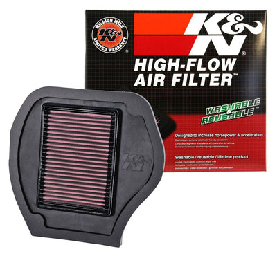 High-Flow Replacement Air Filter <br> 09-15 Yamaha YFM700 Grizzly FI 4x4 Auto EPS SE