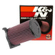 High-Flow Replacement Air Filter <br> Please check the compatibility chart for details