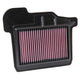 High-Flow Replacement Air Filter <br> 14-17 Yamaha FZ-09, 15-17 FJ-09, 16-21 XSR900, 18-20 MT-09
