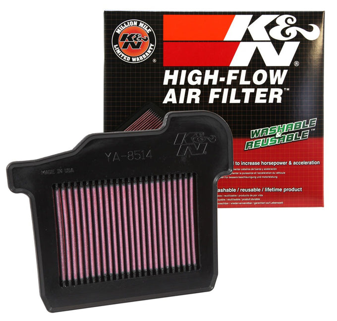High-Flow Replacement Air Filter <br> 14-17 Yamaha FZ-09, 15-17 FJ-09, 16-21 XSR900, 18-20 MT-09
