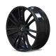 Spectra KR183 20x8.5in Gloss Black Wheel <br> 5x112 Bolt Pattern / 38mm Offset / 74.1mm Hub