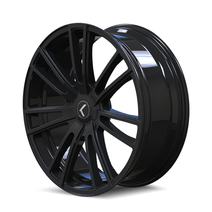 Spectra KR183 18x8in Gloss Black Wheel <br> 5x108 Bolt Pattern / 40mm Offset / 72.62mm Hub