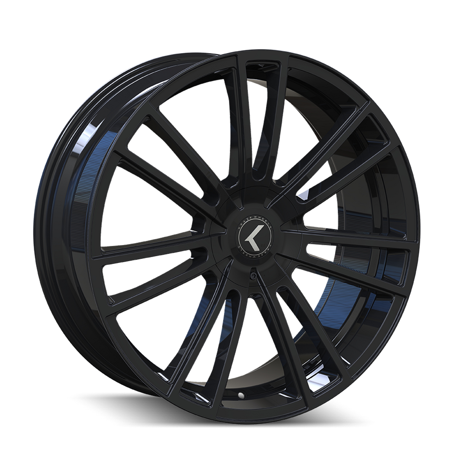 Spectra KR183 18x8in Gloss Black Wheel <br> 5x110 Bolt Pattern / 40mm Offset / 72.62mm Hub