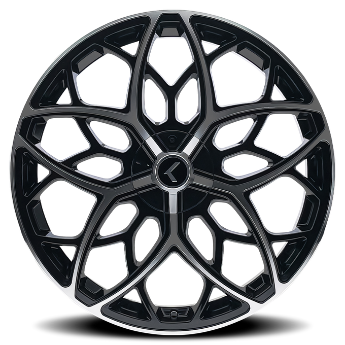 Ricochet 22x8.5in Gloss Black Machined Wheel <br> 5x112 Bolt Pattern / 38mm Offset / 72.62mm Hub