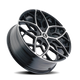 Ricochet 22x8.5in Gloss Black Machined Wheel <br> 5x115 Bolt Pattern / 38mm Offset / 74.1mm Hub