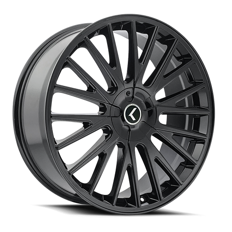 Double Down KR185 22x8.5in Gloss Black Wheel <br> 5x100 Bolt Pattern / 38mm Offset / 73mm Hub