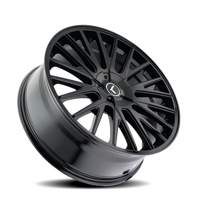 Double Down KR185 22x8.5in Gloss Black Wheel <br> 5x112 Bolt Pattern / 38mm Offset / 73mm Hub