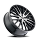 Double Down 22x8.5in Gloss Black Machined Wheel <br> 5x112 Bolt Pattern / 38mm Offset / 73mm Hub