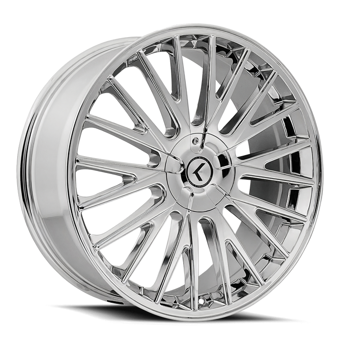 Double Down KR185 20x8.5in Chrome Wheel <br> 5x112 Bolt Pattern / 38mm Offset / 73mm Hub