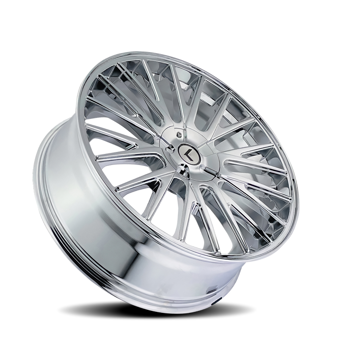 Double Down KR185 20x8.5in Chrome Wheel <br> 5x112 Bolt Pattern / 38mm Offset / 73mm Hub