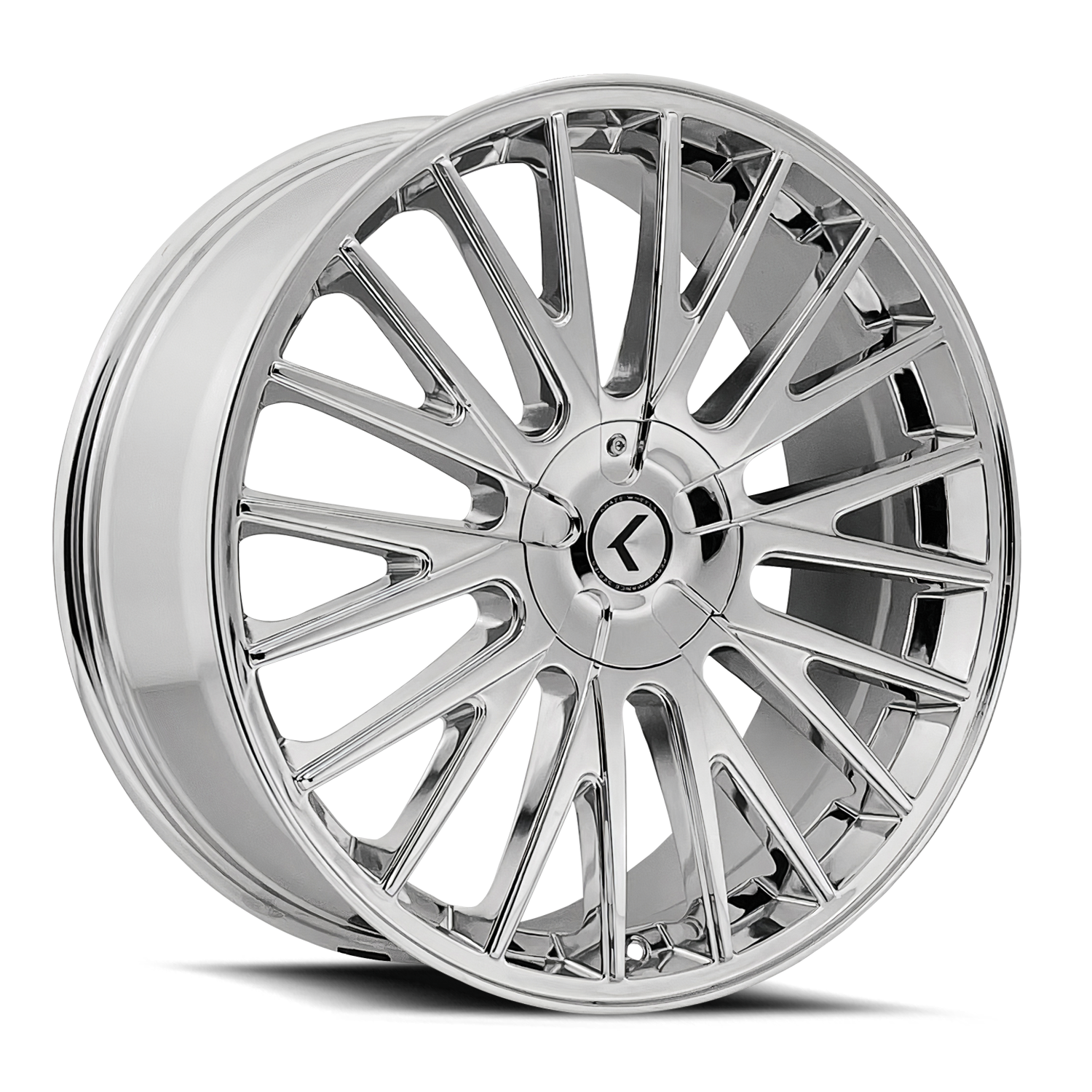 Double Down KR185 20x8.5in Chrome Wheel <br> 5x108 Bolt Pattern / 38mm Offset / 73mm Hub