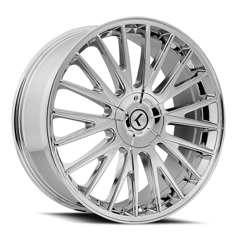 Double Down KR185 20x8.5in Chrome Wheel <br> 5x108 Bolt Pattern / 38mm Offset / 73mm Hub