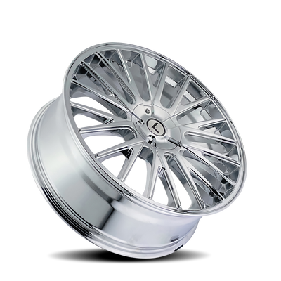 Double Down KR185 20x8.5in Chrome Wheel <br> 5x108 Bolt Pattern / 38mm Offset / 73mm Hub