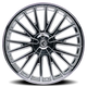 Double Down KR185 17x8in Chrome Wheel <br> 5x108 Bolt Pattern / 38mm Offset / 73mm Hub