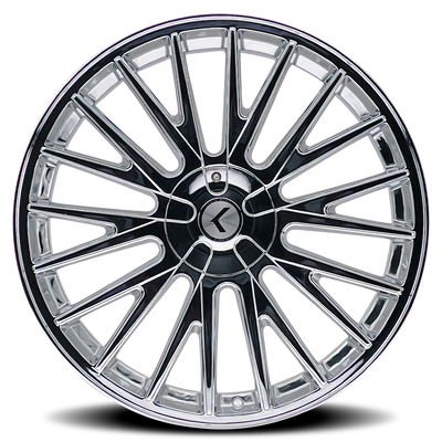Double Down KR185 17x8in Chrome Wheel <br> 5x108 Bolt Pattern / 38mm Offset / 73mm Hub