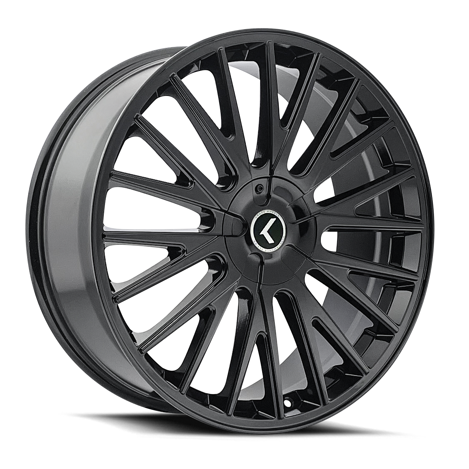 Double Down KR185 18x8in Gloss Black Wheel <br> 5x112 Bolt Pattern / 40mm Offset / 74.1mm Hub