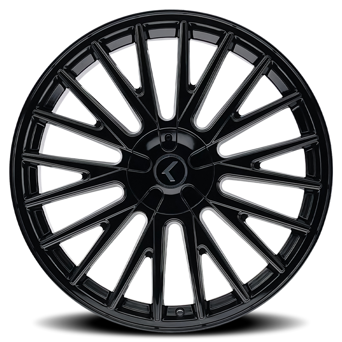Double Down KR185 18x8in Gloss Black Wheel <br> 5x108 Bolt Pattern / 40mm Offset / 73mm Hub