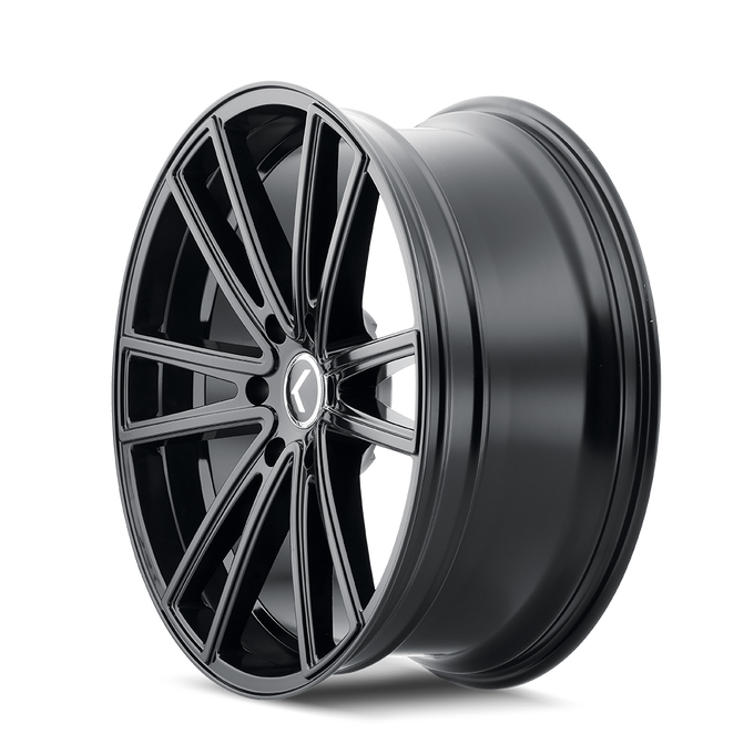 Lusso KR190 22x8.5in Gloss Black Wheel <br> 5x114.3 Bolt Pattern / 38mm Offset / 72.62mm Hub