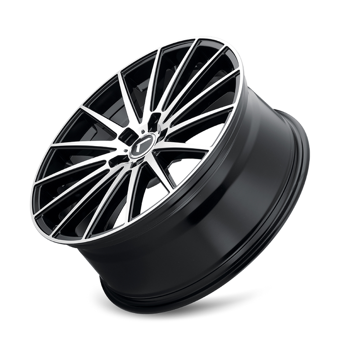 Stunna KR191 18x8in Matte Black Machined Wheel <br> 5x120 Bolt Pattern / 40mm Offset / 74.1mm Hub