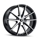 Turismo KR193 20x8.5in Gloss Black Machined Wheel <br> 5x115 Bolt Pattern / 38mm Offset / 72.62mm Hub