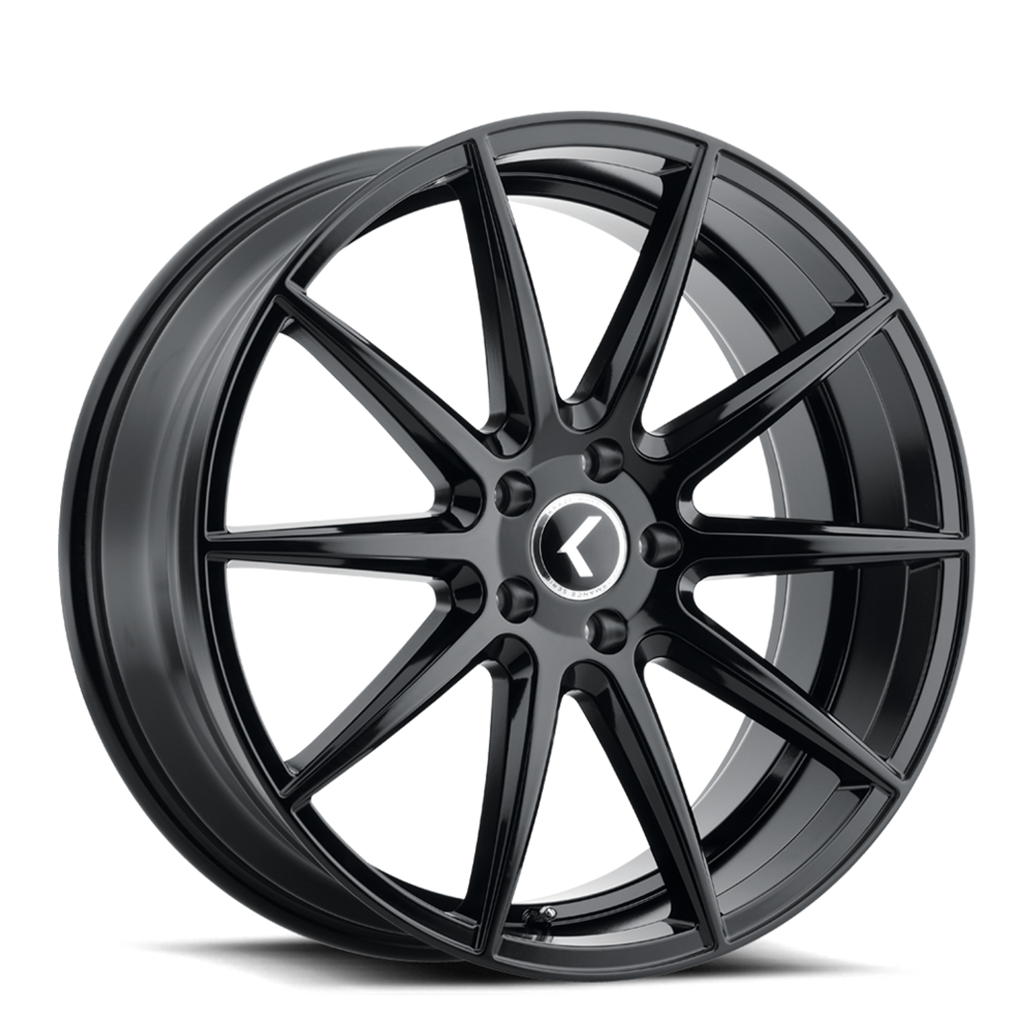 Cosmos KR194 20x8.5in Gloss Black Wheel <br> 5x108 Bolt Pattern / 38mm Offset / 63.5mm Hub