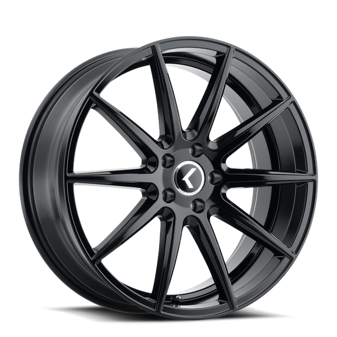 Cosmos KR194 20x8.5in Gloss Black Wheel <br> 5x114.3 Bolt Pattern / 38mm Offset / 72.62mm Hub