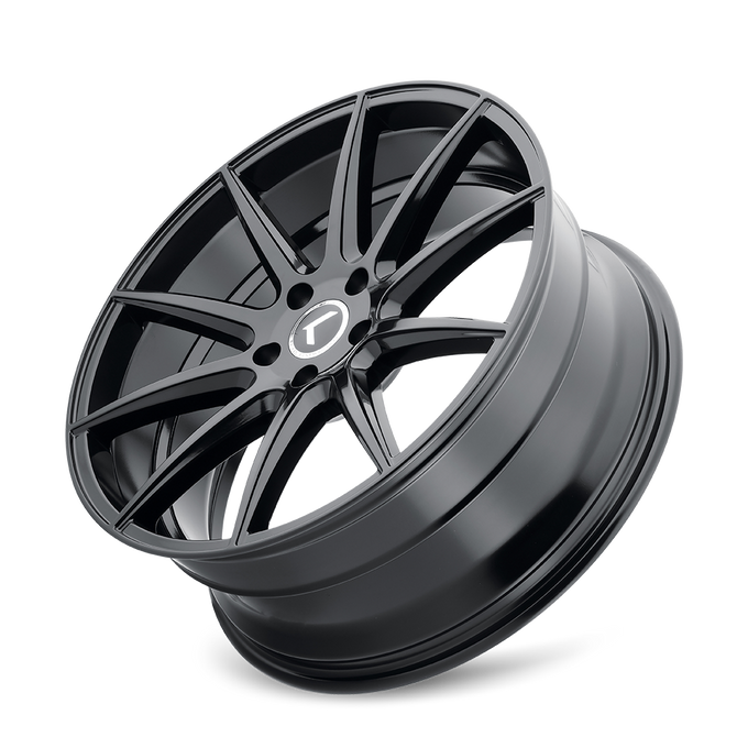 Cosmos KR194 20x8.5in Gloss Black Wheel <br> 5x114.3 Bolt Pattern / 38mm Offset / 72.62mm Hub