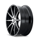 Cosmos KR194 18x8in Gloss Black Machined Wheel <br> 5x120 Bolt Pattern / 40mm Offset / 74.1mm Hub