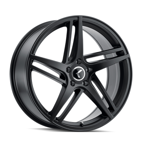 Milano KR195 20x8.5in Satin Black Wheel <br> 5x120 Bolt Pattern / 38mm Offset / 74.1mm Hub