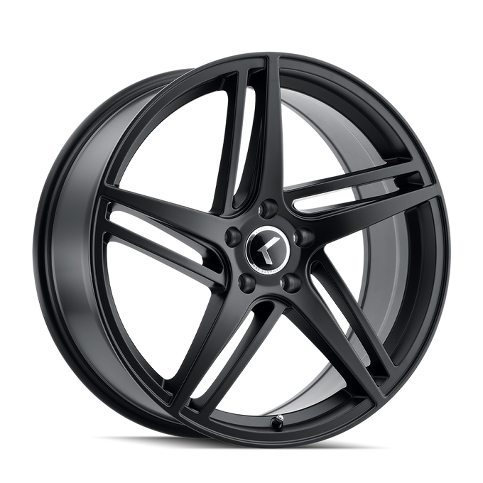 Milano KR195 20x8.5in Satin Black Wheel <br> 5x120 Bolt Pattern / 38mm Offset / 74.1mm Hub