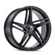 Milano KR195 20x8.5in Satin Black Wheel <br> 5x120 Bolt Pattern / 38mm Offset / 74.1mm Hub