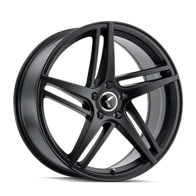 Milano KR195 20x8.5in Satin Black Wheel <br> 5x120 Bolt Pattern / 38mm Offset / 74.1mm Hub