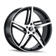 Milano KR195 20x8.5in Gloss Black Machined Wheel <br> 5x114.3 Bolt Pattern / 38mm Offset / 72.62mm Hub
