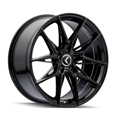 Evolve KR196 20x9in Gloss Black Wheel <br> 5x120 Bolt Pattern / 35mm Offset / 72.56mm Hub