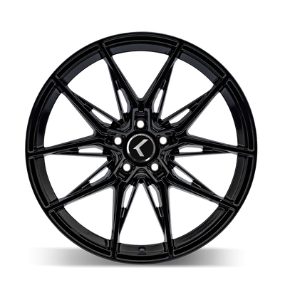 Evolve KR196 20x9in Gloss Black Wheel <br> 5x120 Bolt Pattern / 35mm Offset / 72.56mm Hub